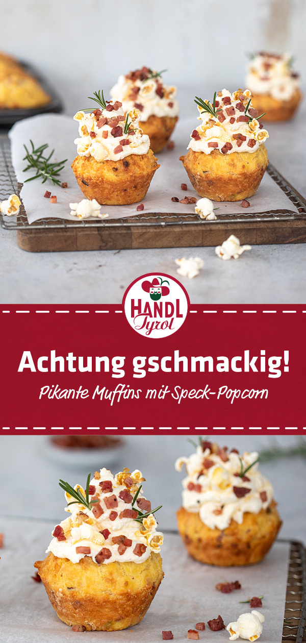 Pikante Muffins mit Frischkäse - HANDL TYROL